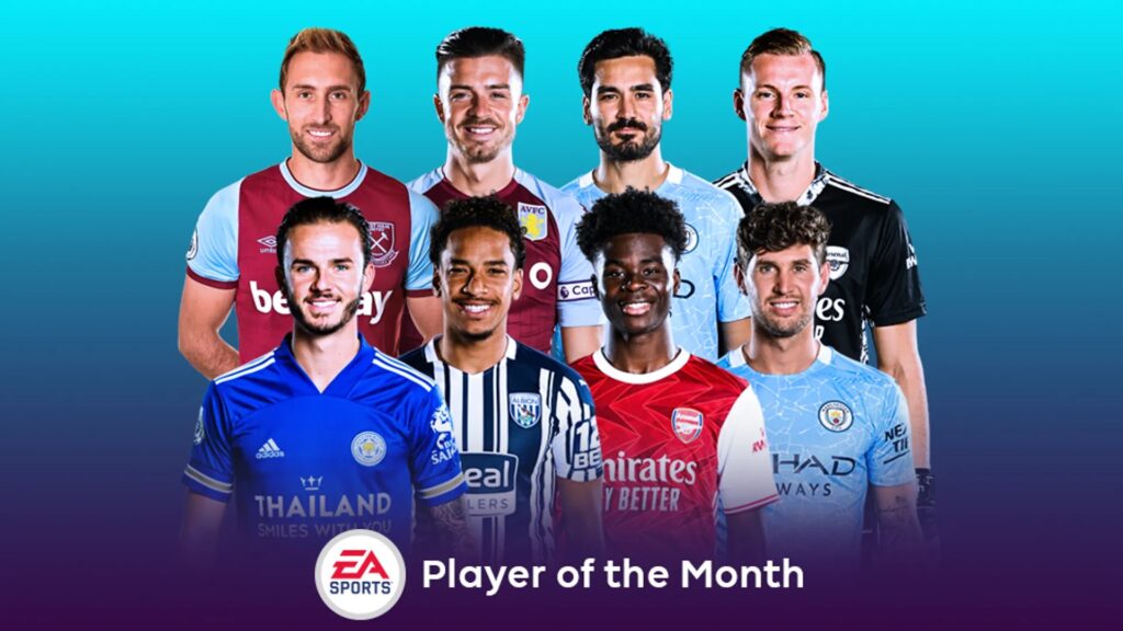 FIFA 21 POTM January 2021 Premier League Nominees Player Of The