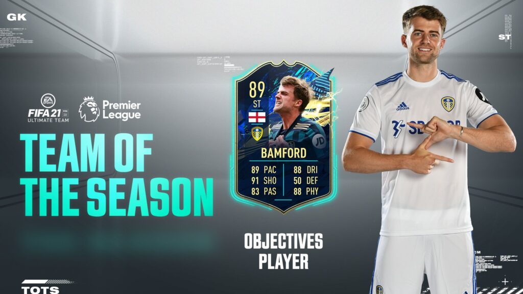 Fifa Patrick Bamford Tots Card In Season Objectives How To