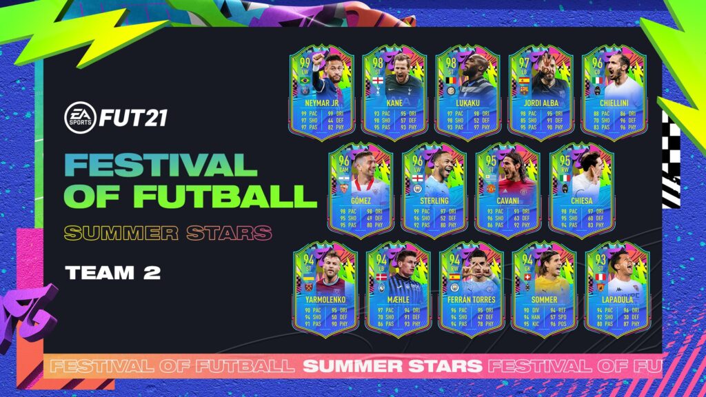 Fifa Fof Summer Stars Team Reveal And Leaks Festival Of Futball