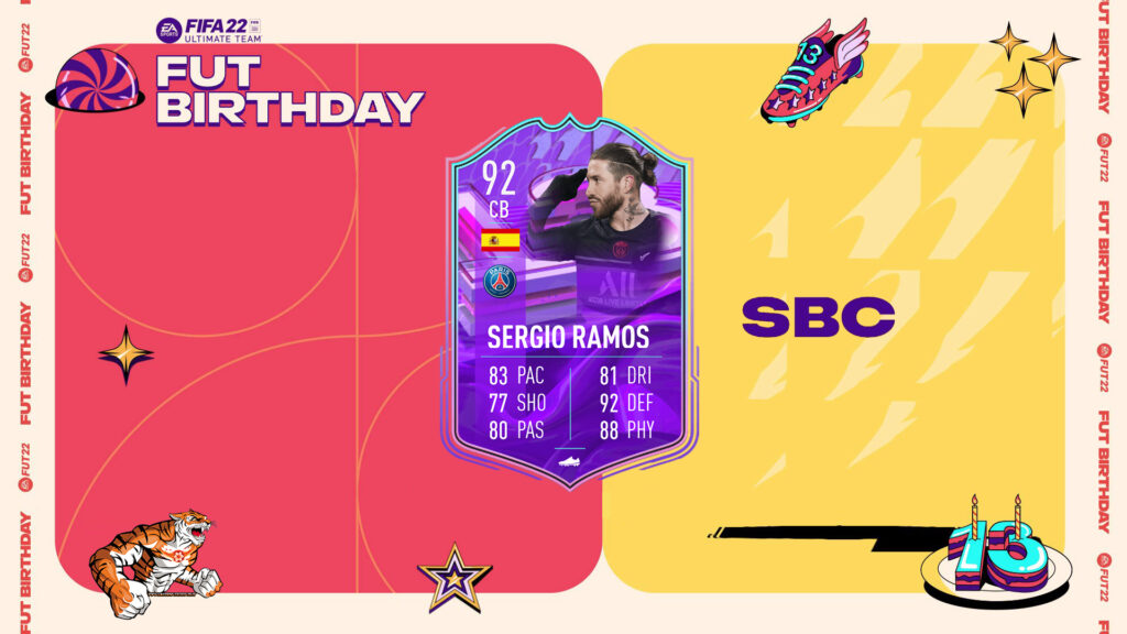 Fifa Sbc Sergio Ramos Fut Birthday Defender With Stars Skill