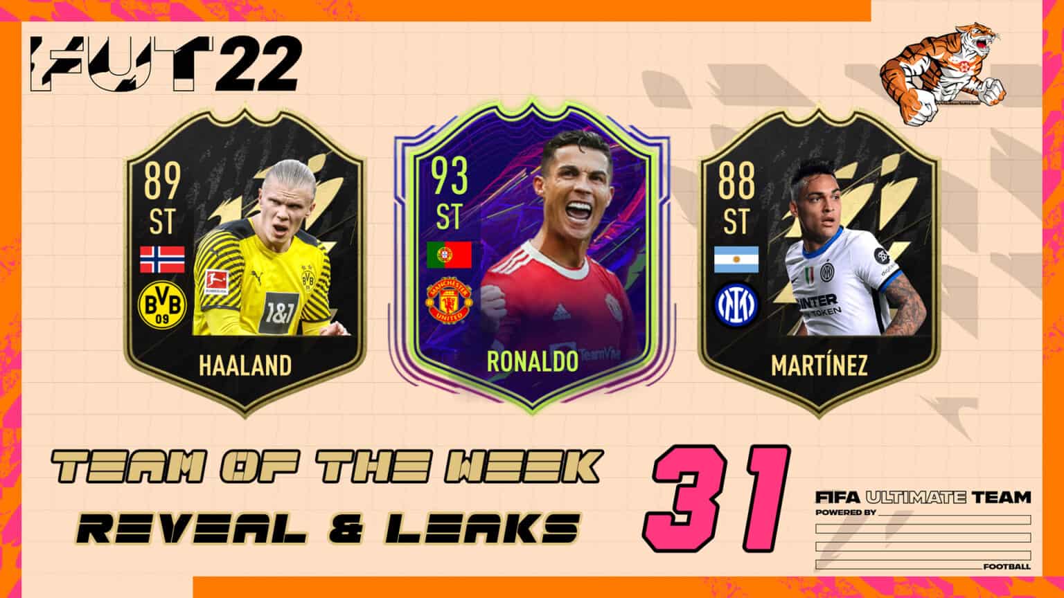 FIFA 22 TOTW 31 Reveal And Leaks Cristiano Ronaldo Leads The Team Of