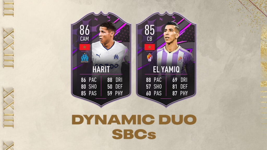 Fifa Sbc Harit And El Yamiq Dynamic Duos Cheapest Solutions