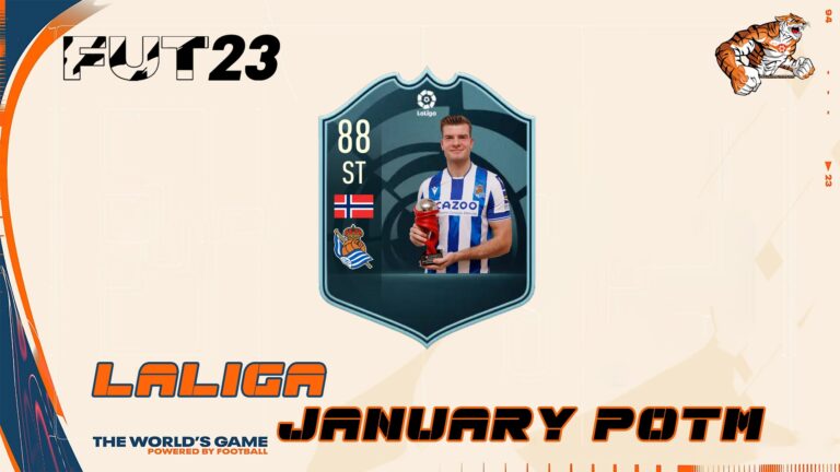 FIFA 23 SBC Alexander Sorloth POTM La Liga January Winner Cheapest