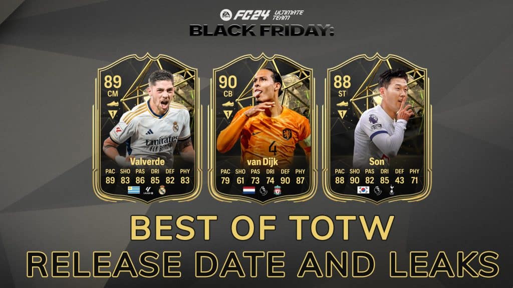 EA FC 24 Best Of TOTW Full List Release Date And Leaks With Van Dijk