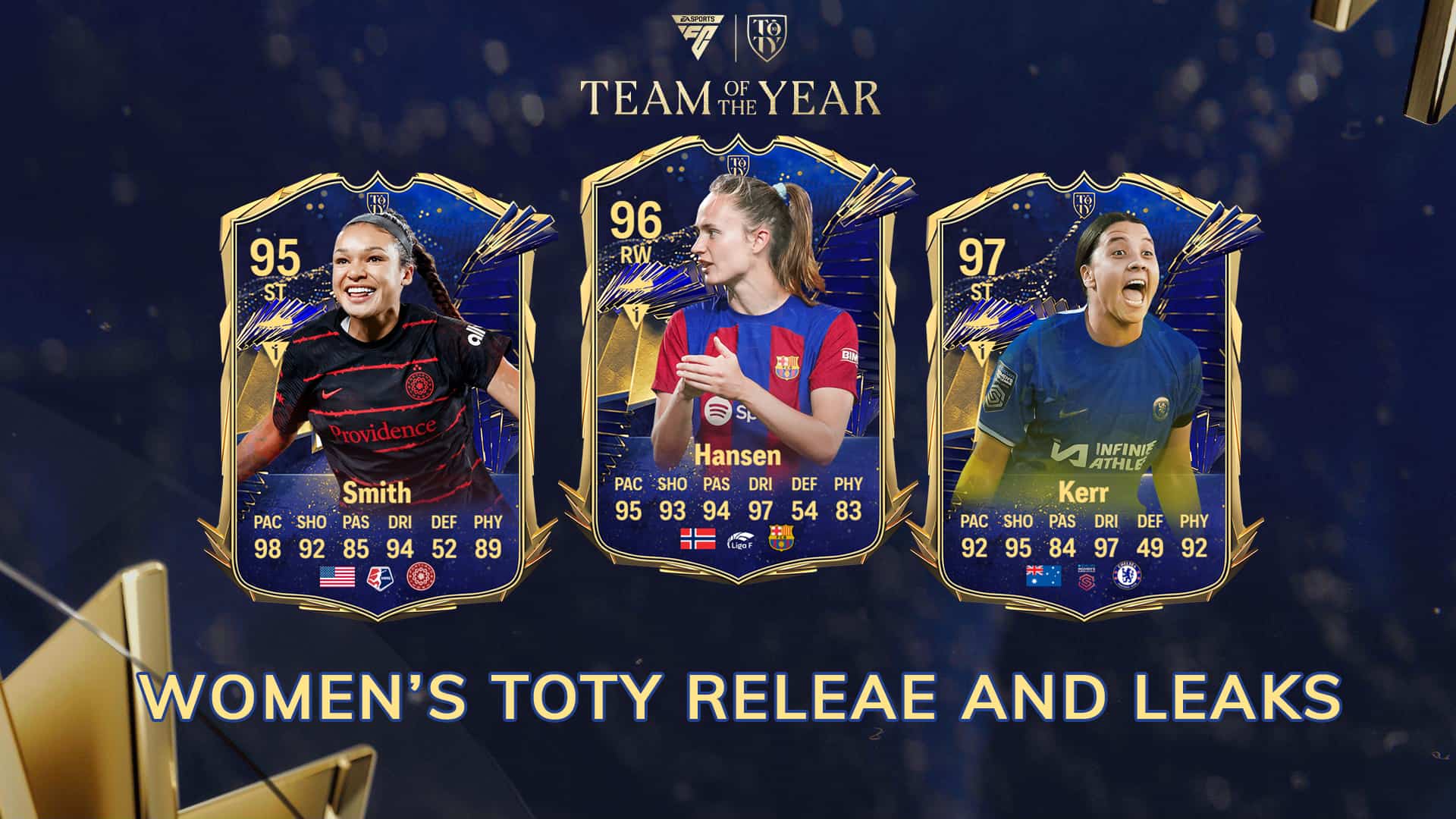 Fc Womens Toty Full Team Of The Year Leaked Hansen Kerr And