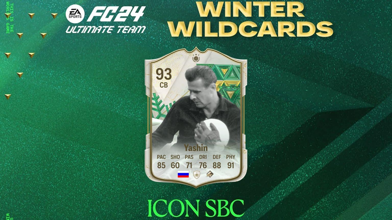 EA FC 24 SBC Lev Yashin Winter Wildcards Icon Expected Cost And