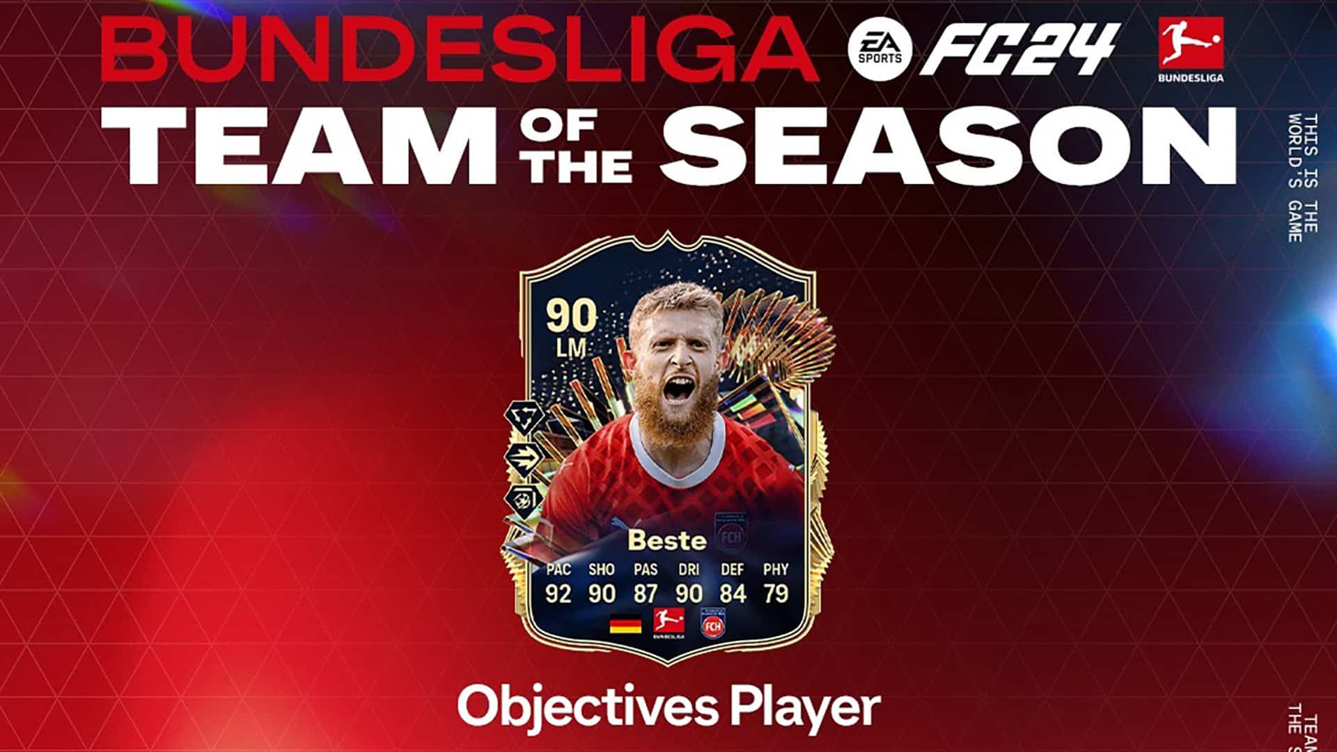 Ea Fc How To Complete Jan Niklas Beste Tots Team Of The Season