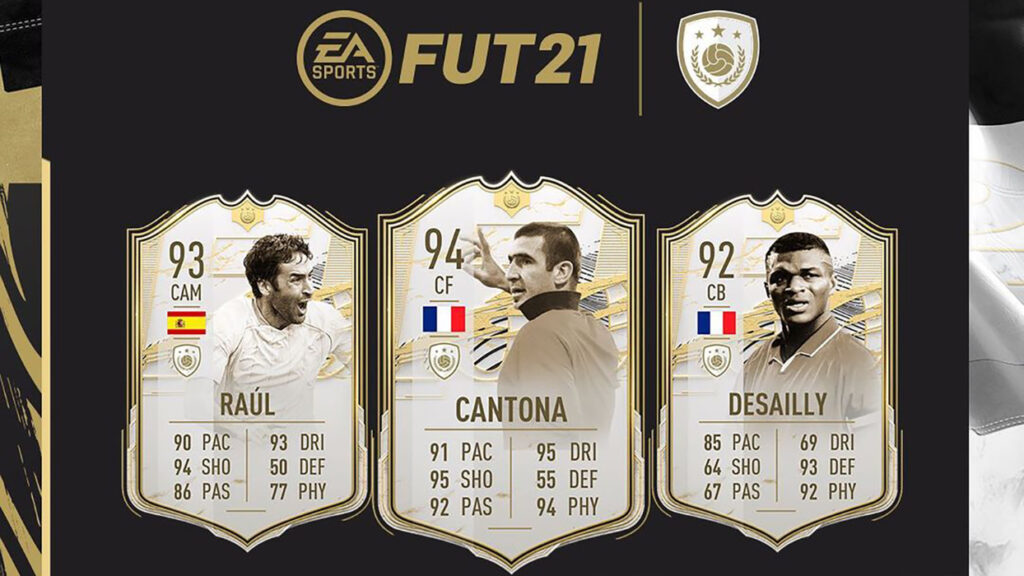 FIFA 21 Disponibili Le SBC Icon Prime Moments Di Cantona Desailly E