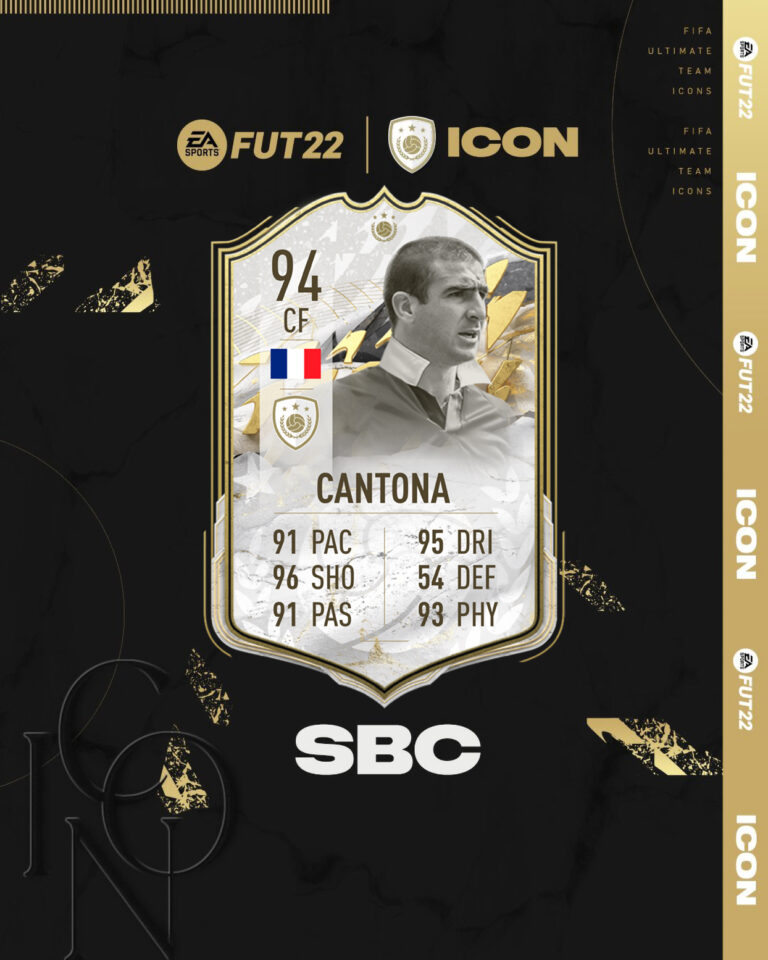 Fifa Disponibile La Sbc Icon Di Eric Cantona Moments