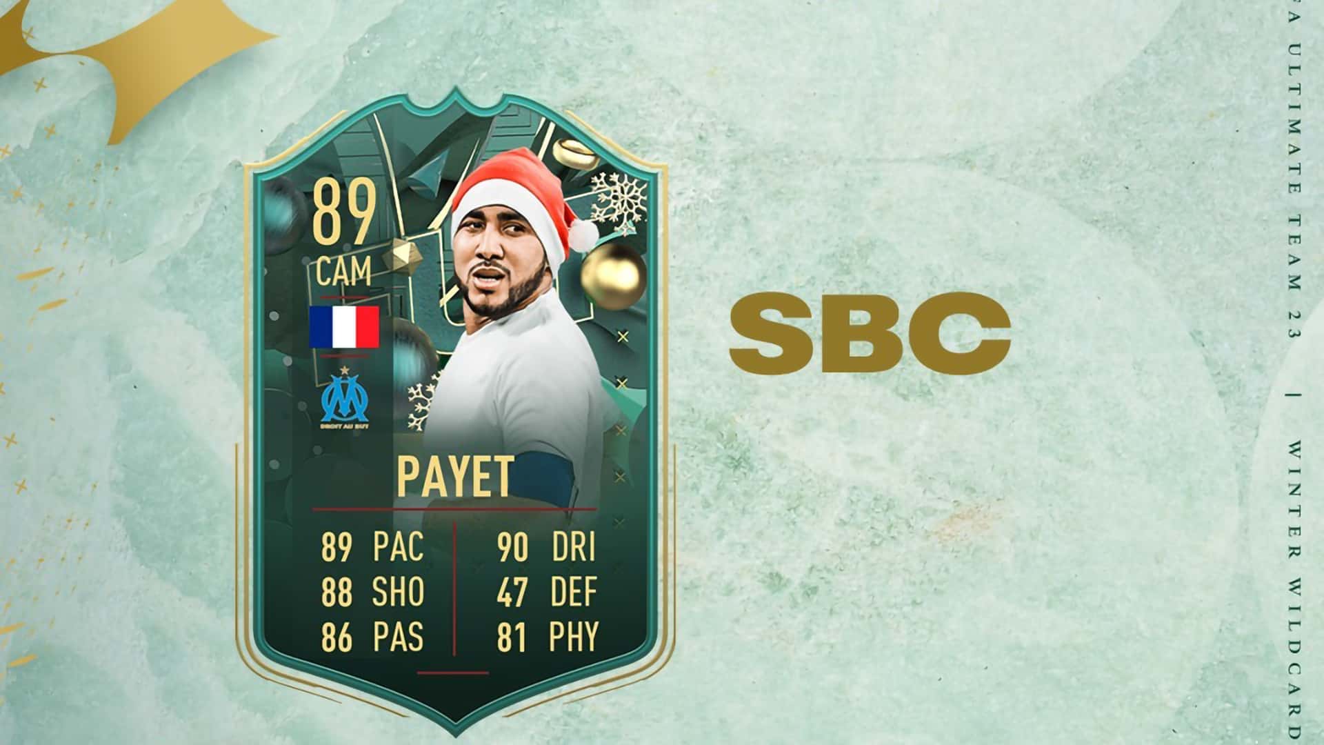 Fifa Sbc Dimitri Payet Winter Wildcards La Carta Jolly Invernali