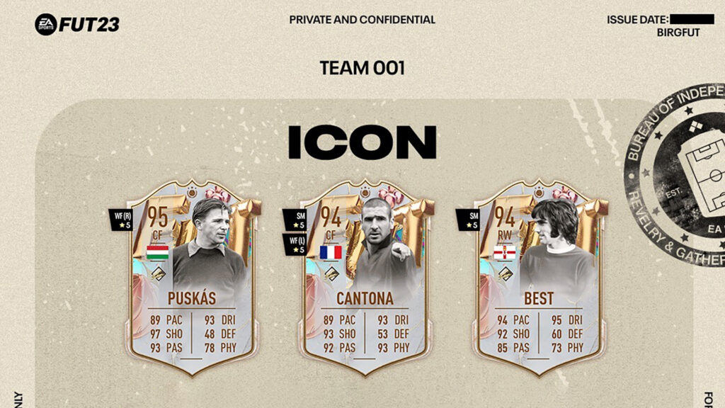 FIFA 23 Team 1 Icon FUT Birthday Annunciate Le Carte Speciali Della