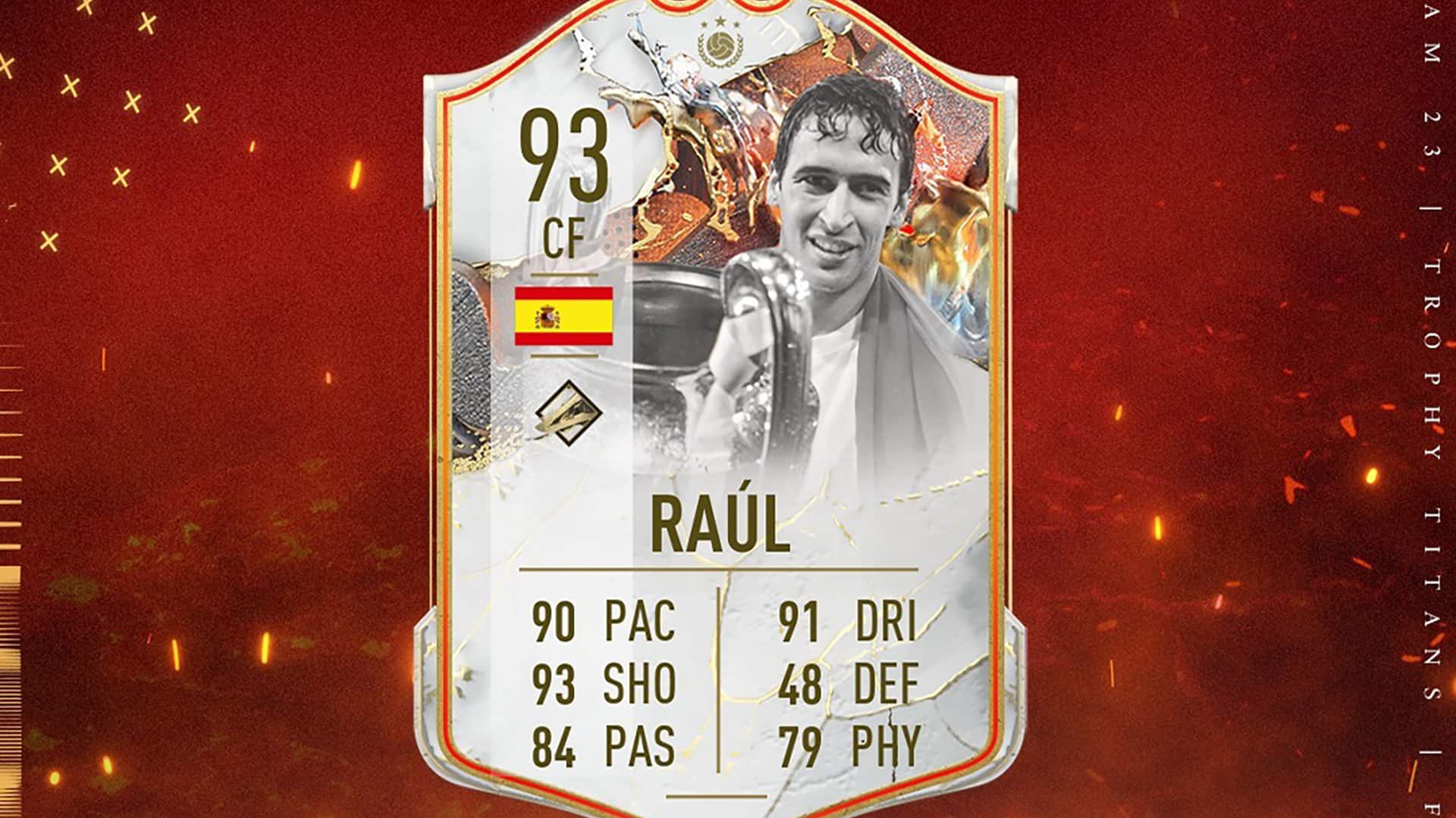 FIFA 23 SBC Raul Trophy Titans Disponibile La Carta Speciale Dello