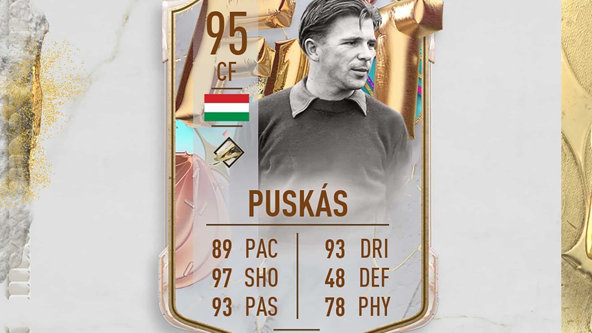 Fifa Sbc Ferenc Puskas Icon Fut Birthday Disponibile Una Nuova