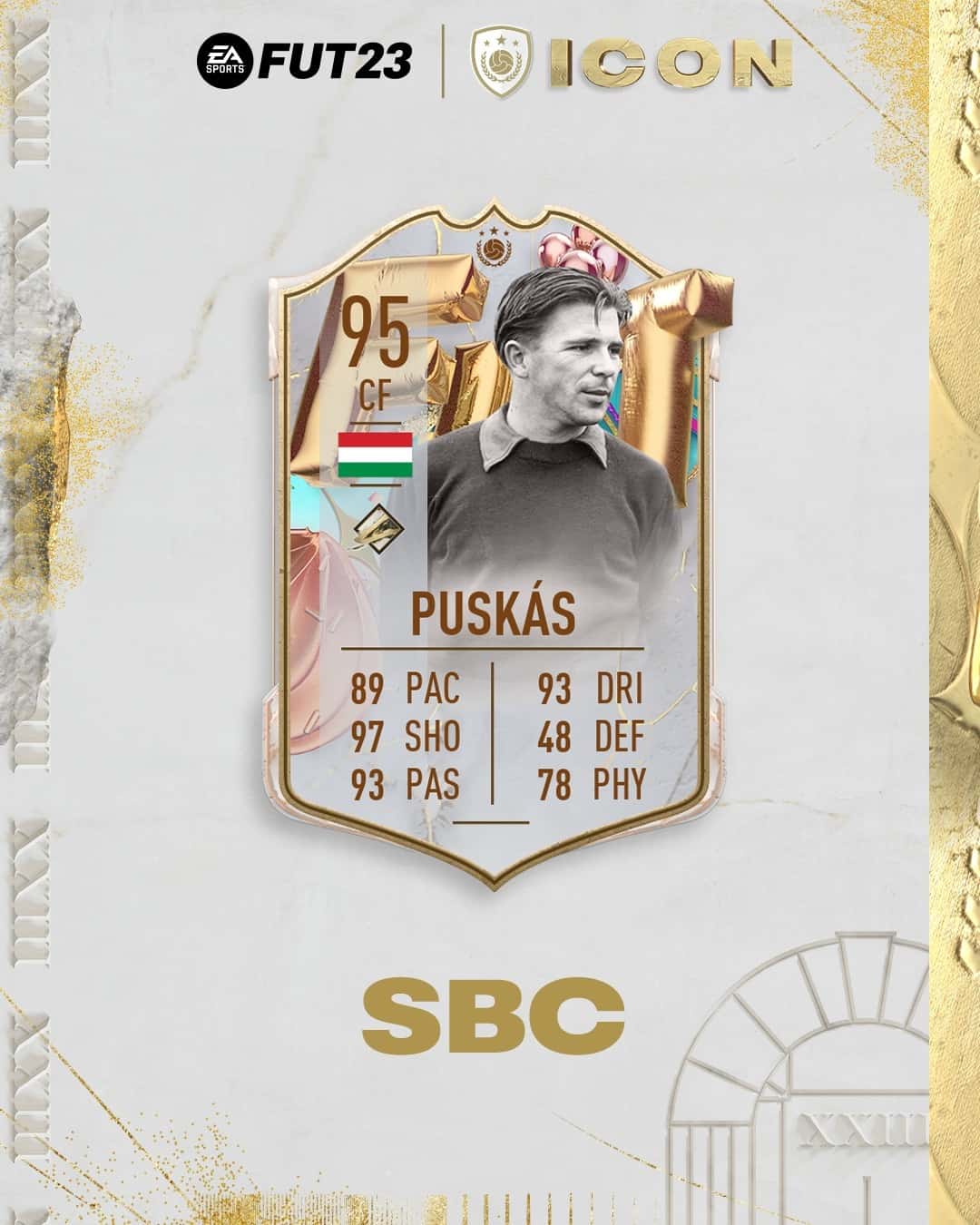 FIFA 23 SBC Ferenc Puskas Icon FUT Birthday Disponibile Una Nuova