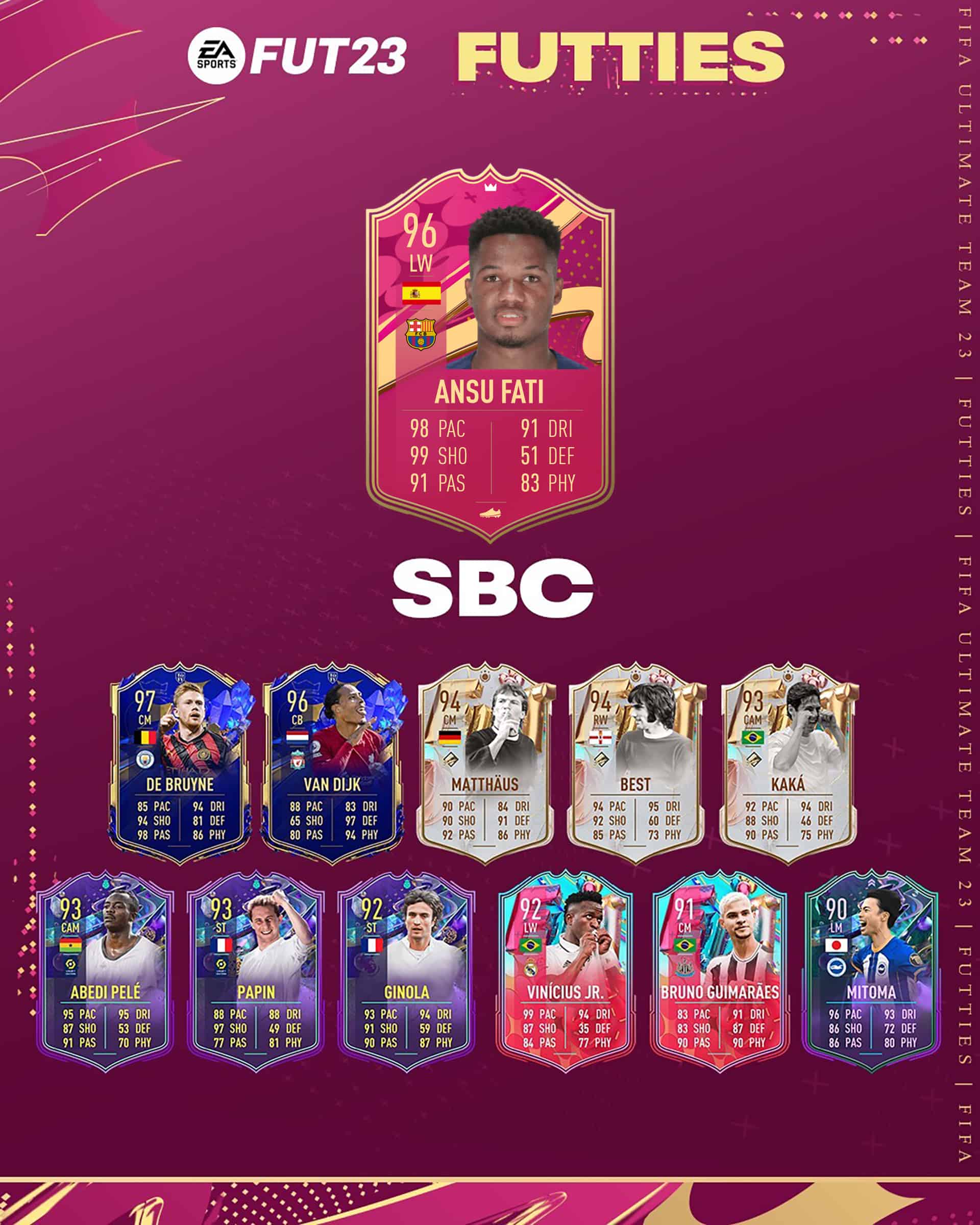 Fifa Sbc Ansu Fati Futties Disponibile Una Nuova Carta Speciale