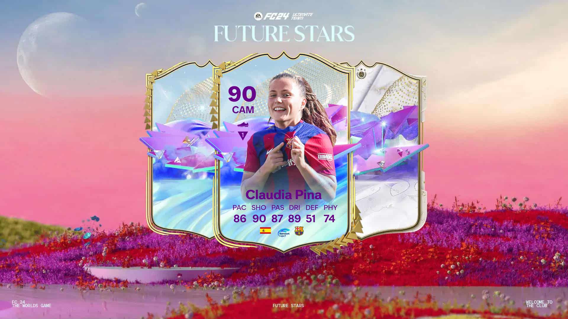 EA Sports FC 24 SBC Claudia Pina Stelle Del Futuro Requisiti E