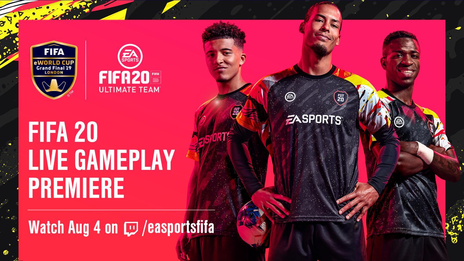 FIFA 20: The first gameplay will be revealed on August 4th ...