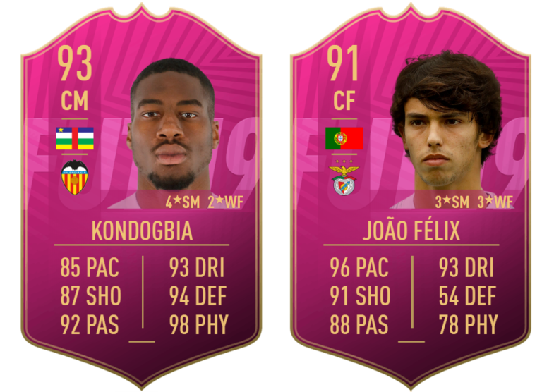 FIFA 19 : Requirements for FUTTIES Kondogbia and Joao Felix cards in ...