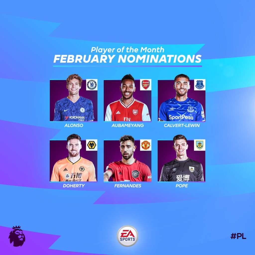 FIFA 20: POTM February Premier League Nominations ...