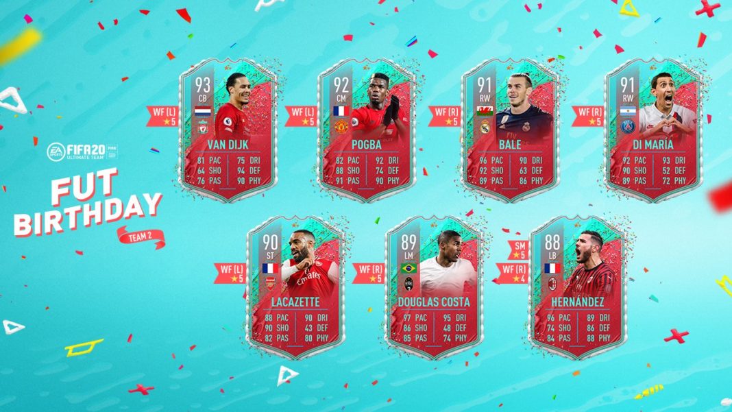 Fifa 20 Fut Birthday Team 2 Revealed Fifaultimateteam It Uk