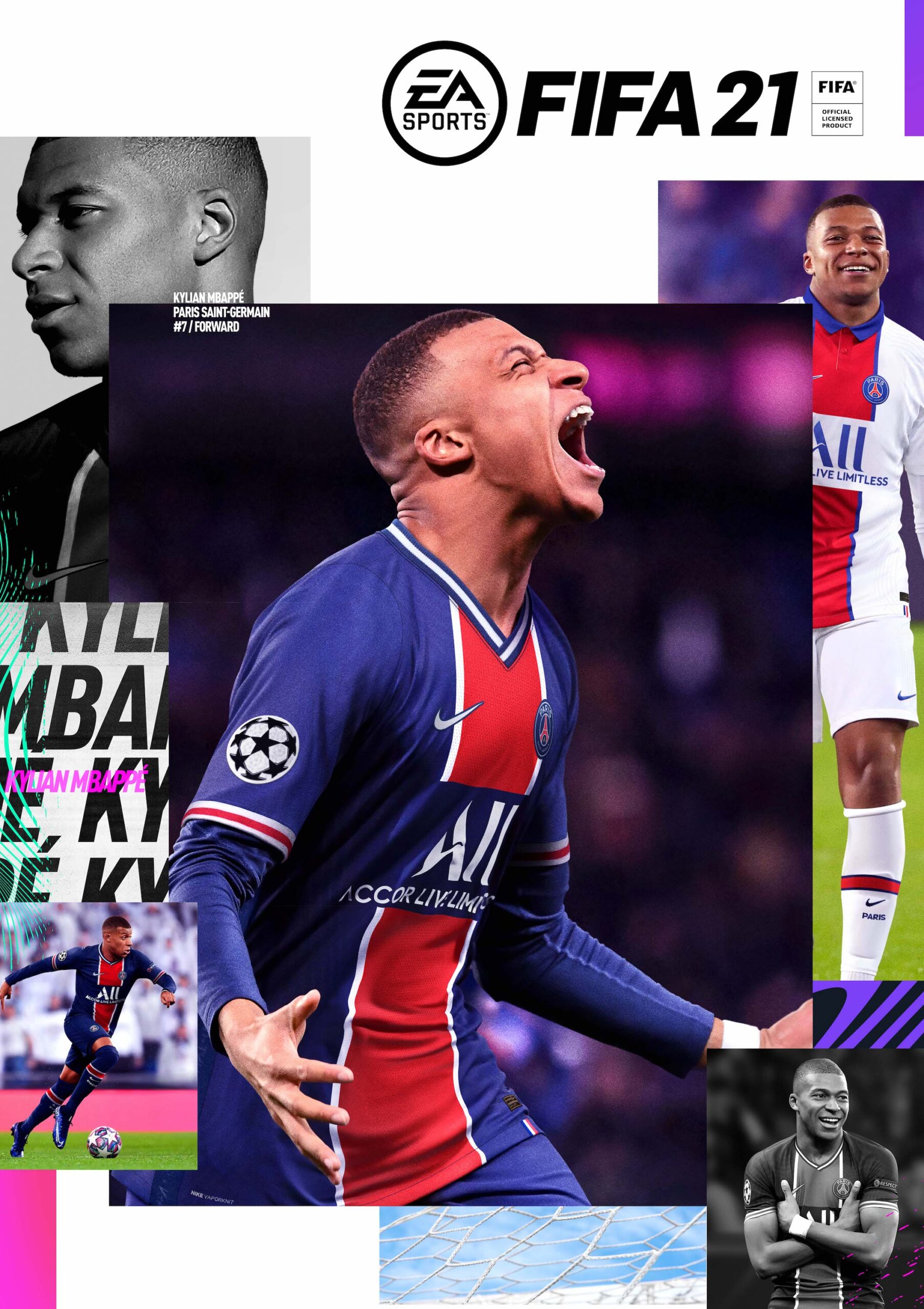 Fifa 21 Official Cover Star With Kylian Mbappe Unveiled
