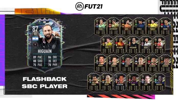 FIFA 21: Gonzalo Higuain Flashback Eras SBC announced ...