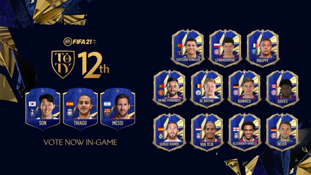 FIFA 21: Vote for the 12th TOTY – Follow the live stream on Twitch ...