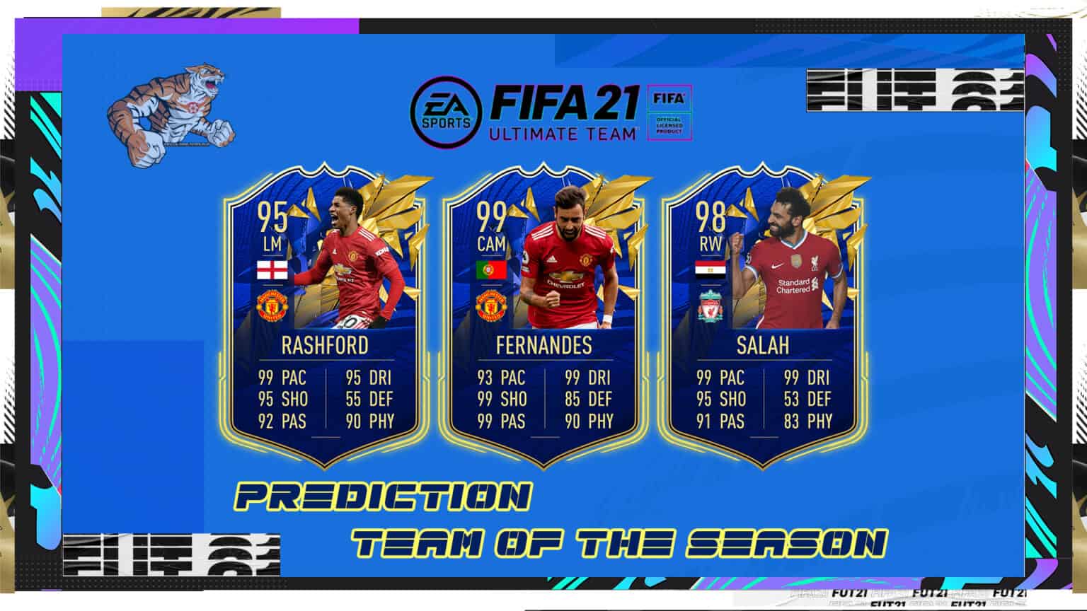 Fifa 21 Tots Premier League Predictions Team Of The Season Ft Bruno