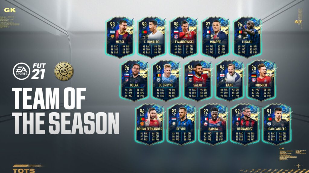 FIFA 21: Ultimate TOTS – Team Of The Season Reveal | FifaUltimateTeam