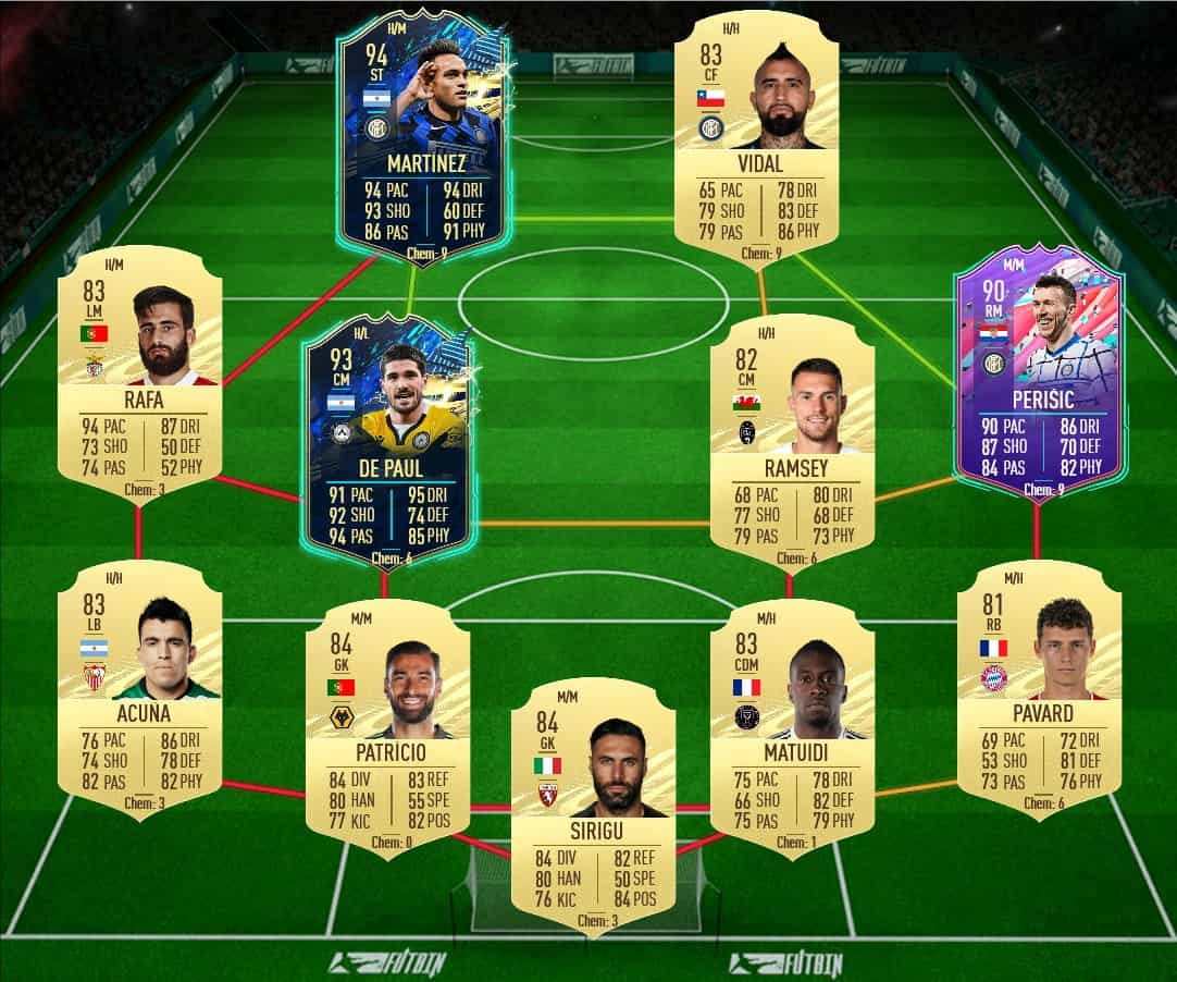 Fifa 21 Sbc Paulo Dybala Futties Cheapest Solutions Fifaultimateteam It Uk