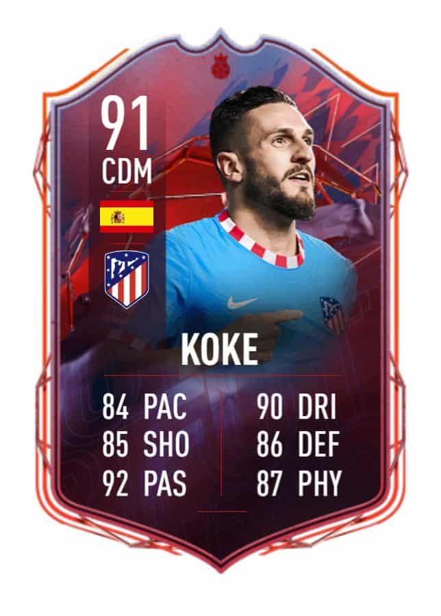 FUT Sheriff - 🎁Koke🇪🇸 is coming as FUT Birthday🎂 Stats