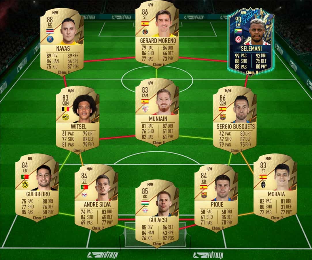 FIFA 22 SBC Teji Savanier TOTS Ligue 1 Cheapest Solutions And Review