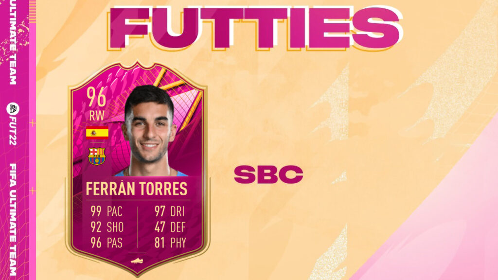 Fifa 22 Sbc Ferran Torres Futties Cheapest Solutions And Review