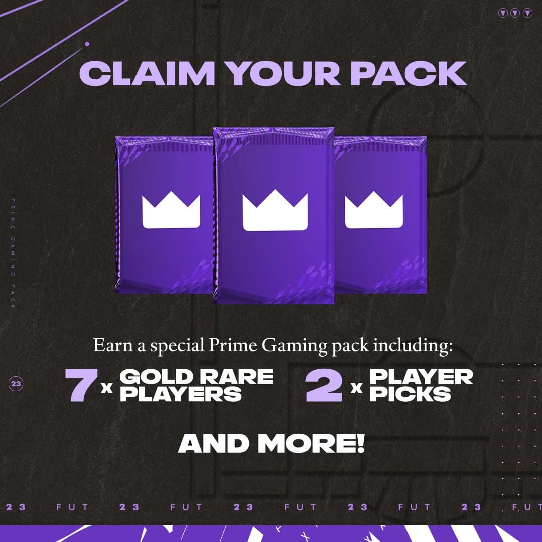 PRIME GAMING PACKS ARE HERE ON FIFA 23 #fut #fifa23 #ea #fyp