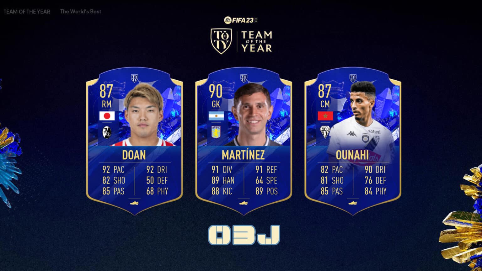 Fifa 23 Martinez Ounahi And Doan Toty Honourable Mentions Objectives