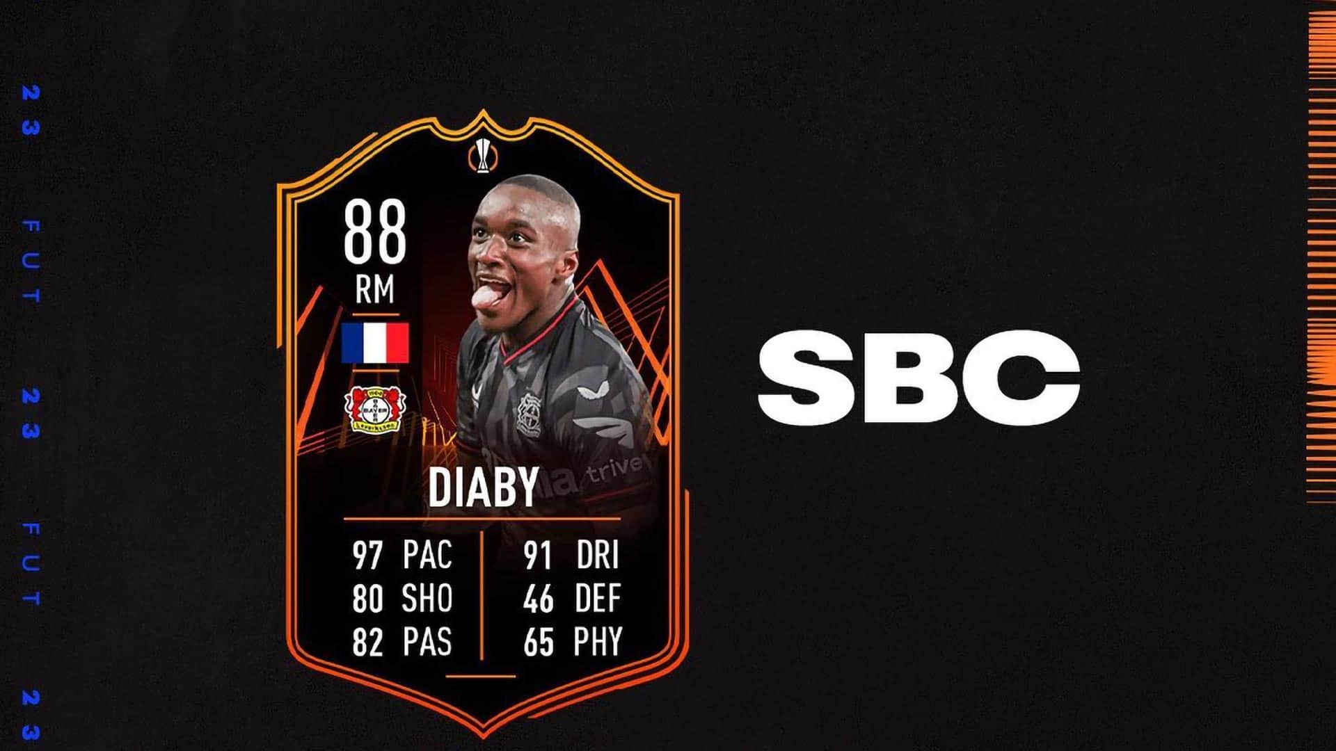 FIFA 23 SBC Moussa Diaby RTTF: Cheapest Solutions and Review