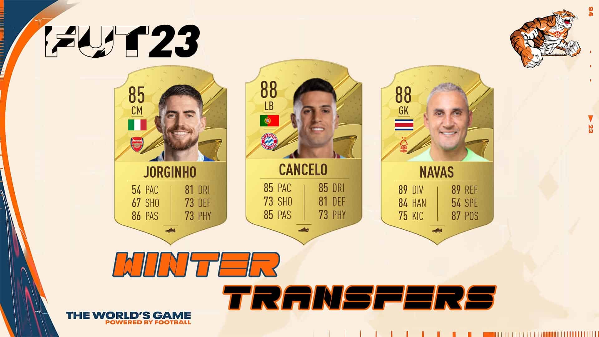 Fifa 23 Winter Transfers Update 2 With Cancelo Jorginho And Navas Fifaultimateteamit Uk 