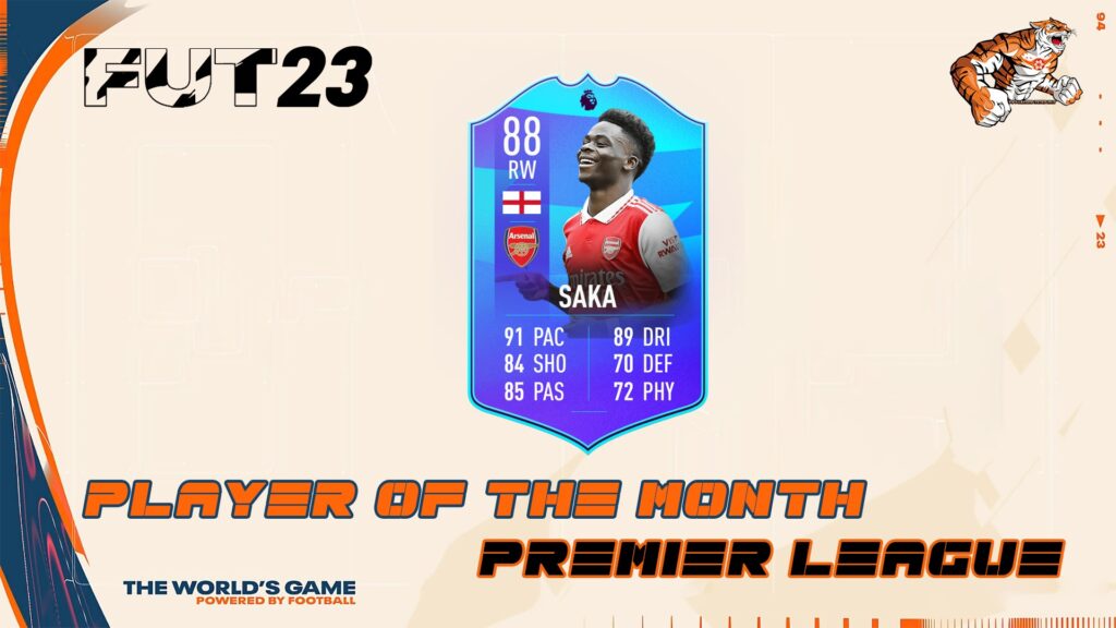 Fifa 23 Sbc Bukayo Saka Potm Premier League March Winner – Cheapest