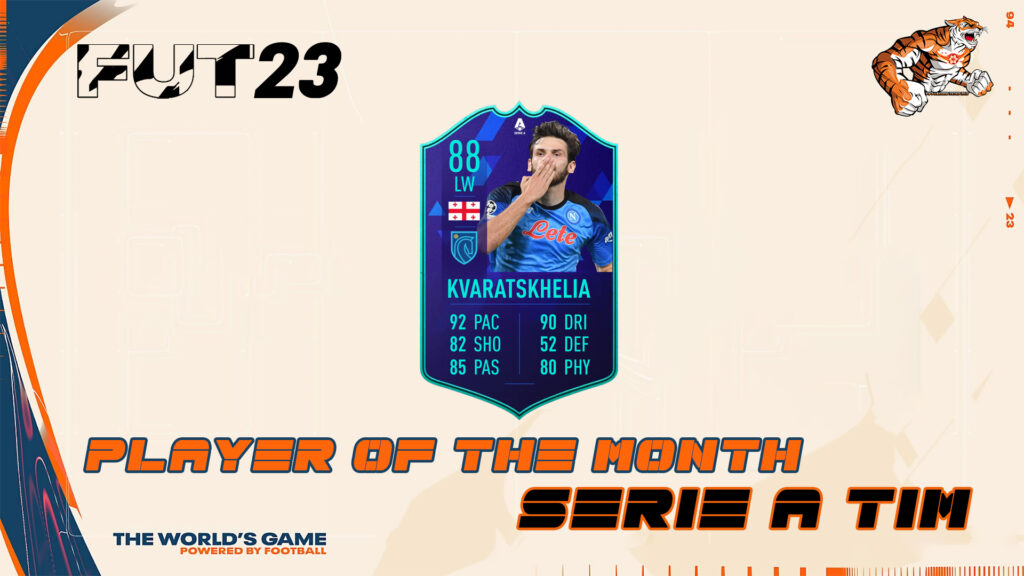 FIFA 23 SBC Khvicha Kvaratskhelia POTM Serie A March Back To Back ...