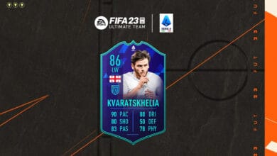 FIFA 23 SBC Khvicha Kvaratskhelia POTM Serie A TIM February Winner ...