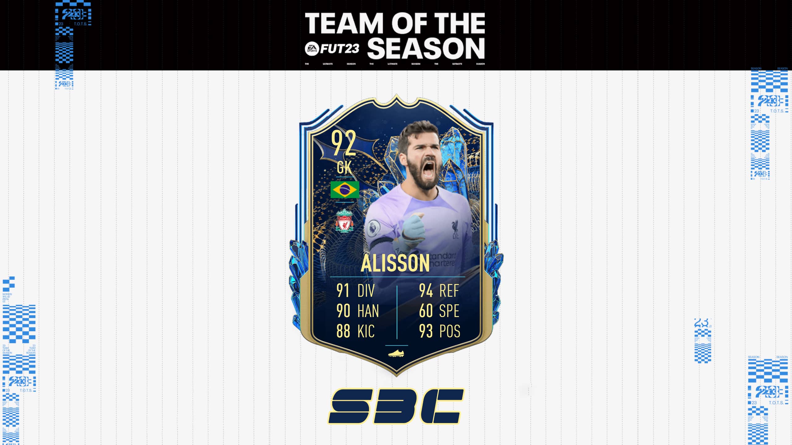 Limited Card of Alisson Becker – 2022-23 – Sorare