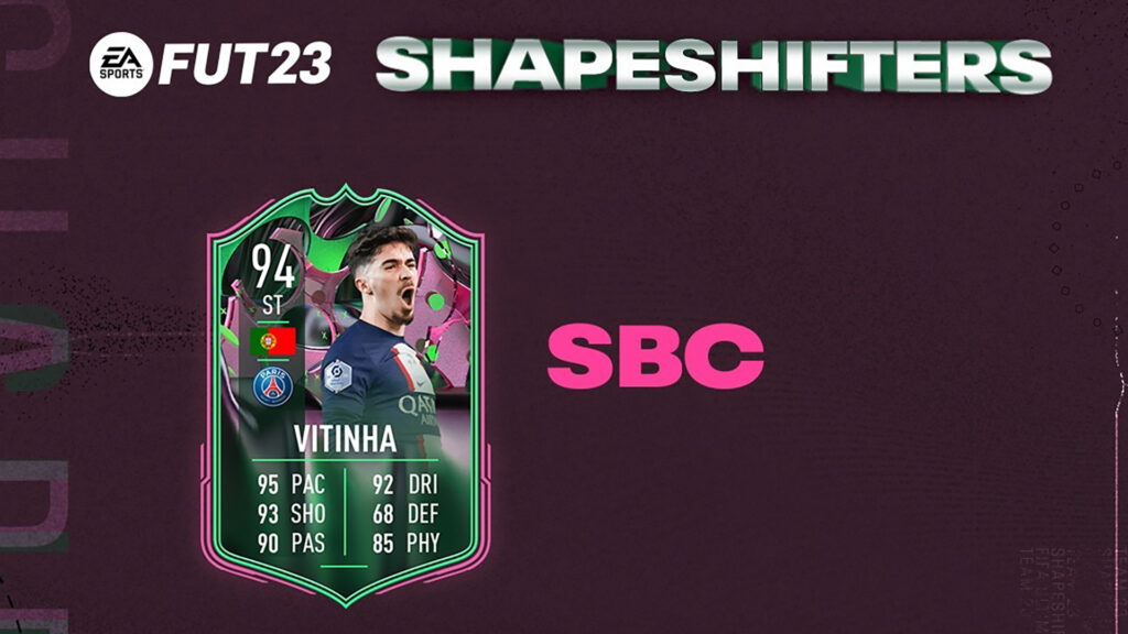 FIFA 23 SBC Vitinha Shapeshifters: Cheapest Solutions