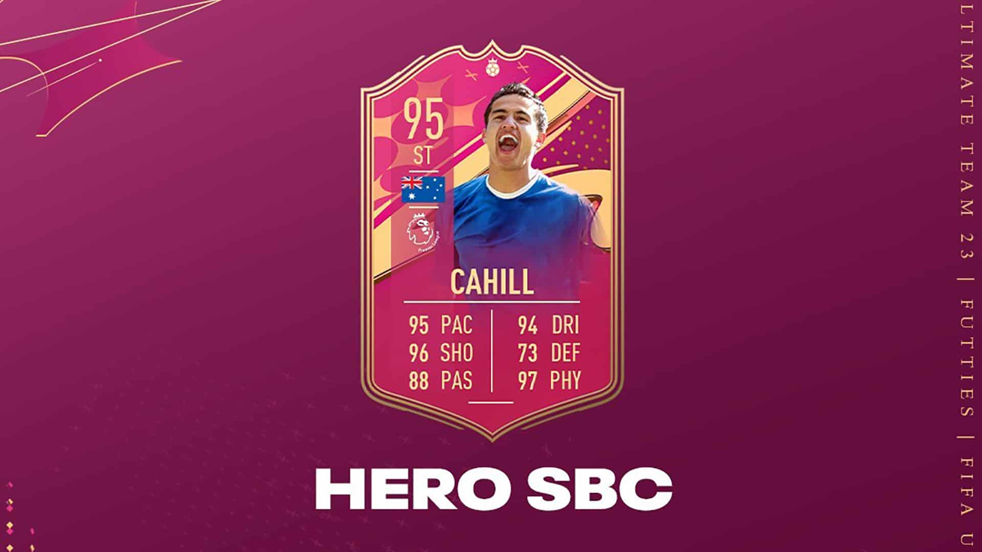 Fifa 23 Sbc Cahill Futties Hero Cheapest Solutions And Review