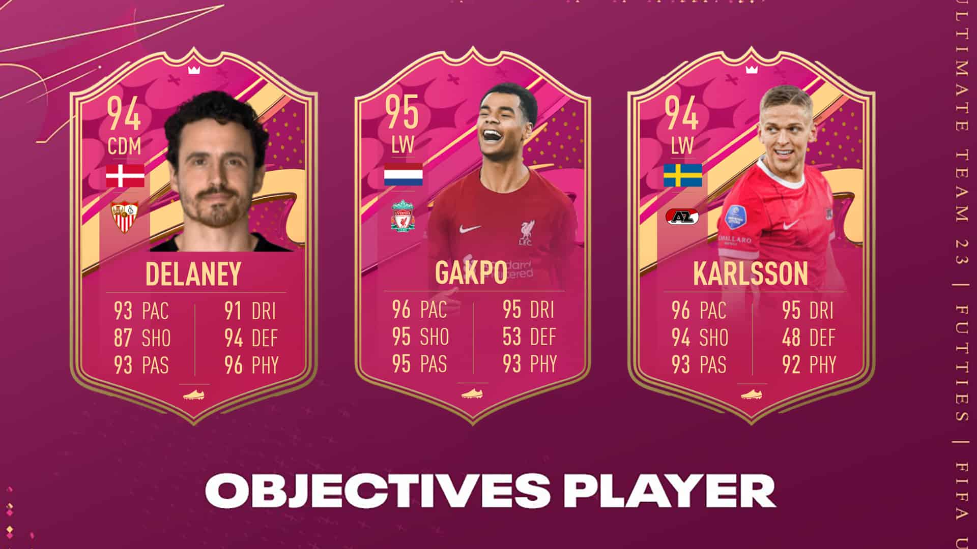 Fifa 23 Futties Draft Objectives: Gakpo, Karlsson And Delaney 