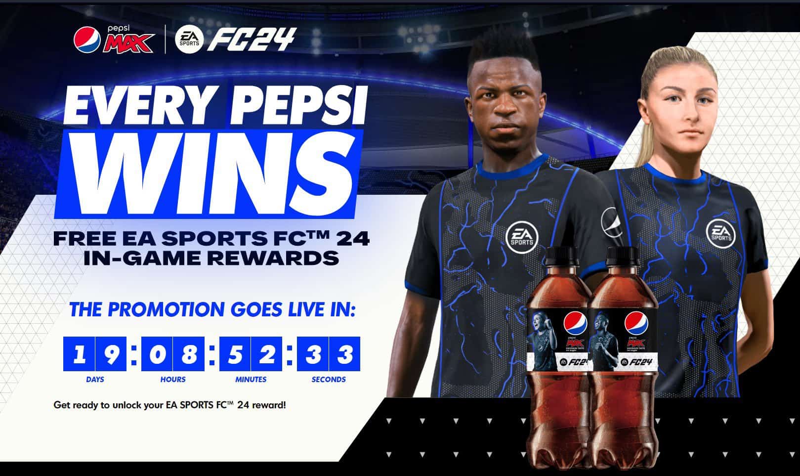 EA Sports FC 24 and Pepsi Join Forces for In-Game Excitement and Free ...