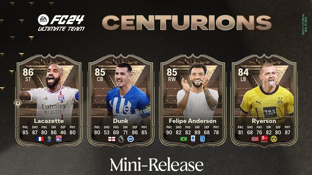 EA FC 24 Centurions Team 1 With Icons Mini Release And Leaks ...