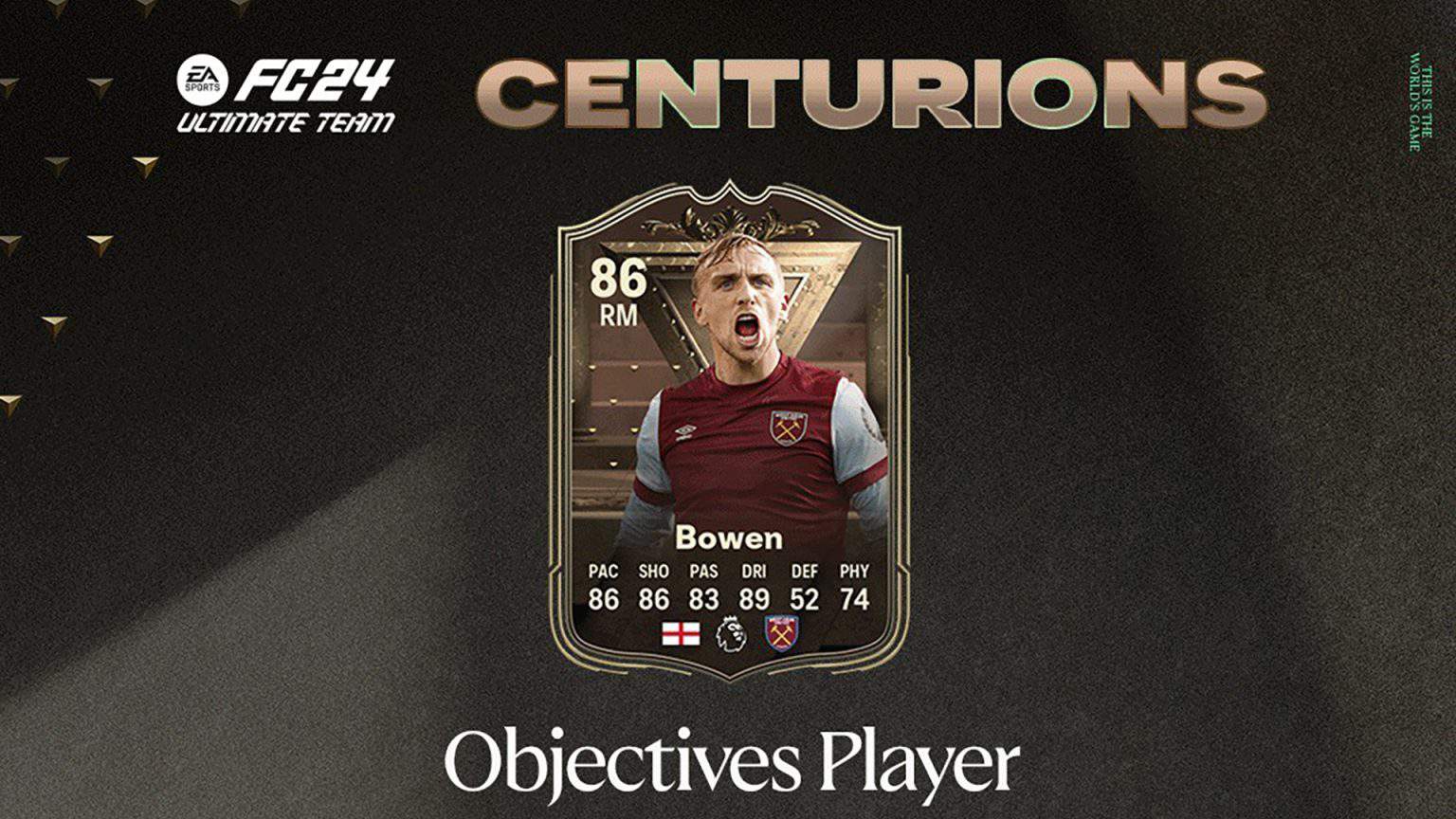 Ea Fc Jarrod Bowen Centurions Objectives Fifaultimateteam It Uk