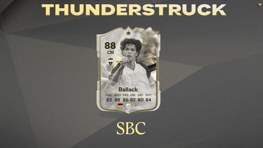 EA FC 24 Michael Ballack Thunderstruck Icon SBC Cheapest Solutions ...