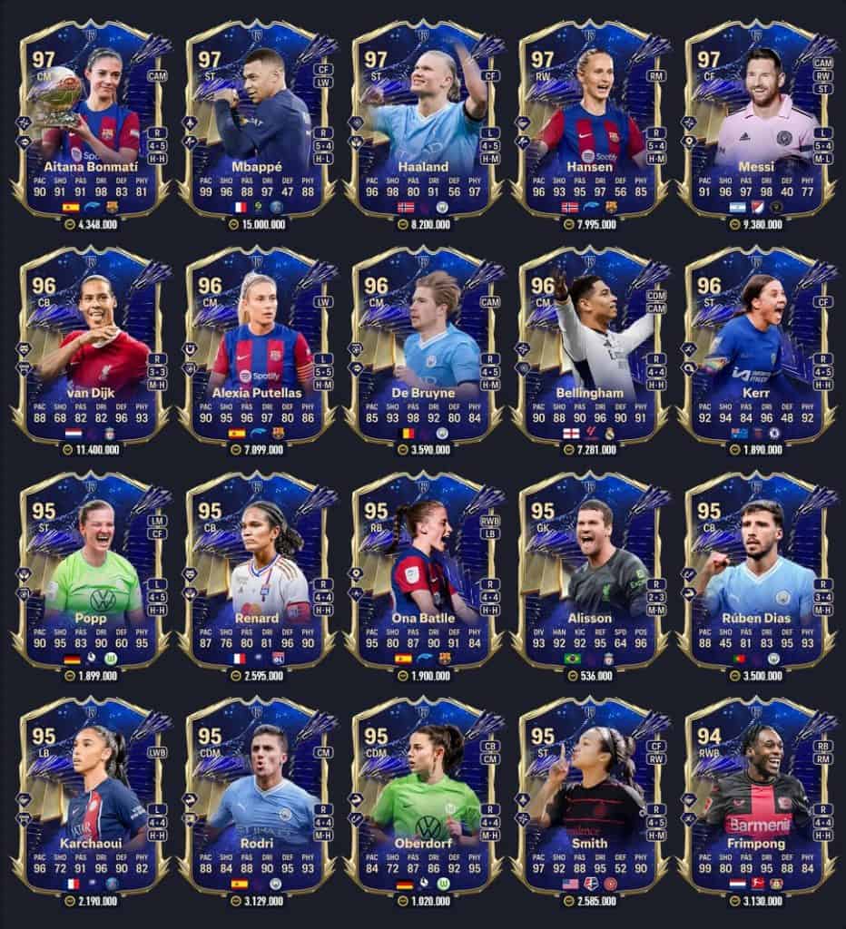 FC 24 TOTY Leagues Player Pick SBC Official Statment On Messi ...