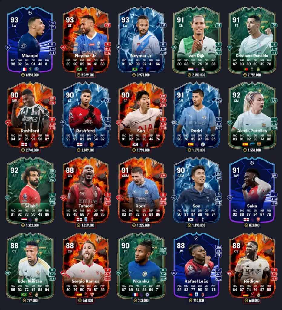 EA FC 24 86+ TOTGS, Winter Wildcards or FC Versus Player Pick SBC Best ...